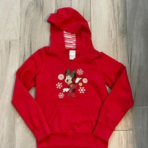 Girls Minnie Mouse Hoodie
